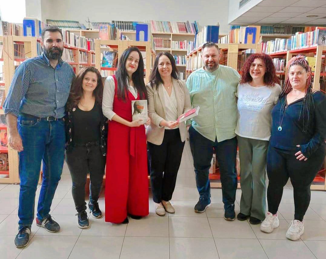 Επίσκεψη του επικεφαλής Χριστοδουλου Βασιλης και μελών της παράταξής μας στη Βιβλιοθήκη του Δήμου Νέας Ιωνίας